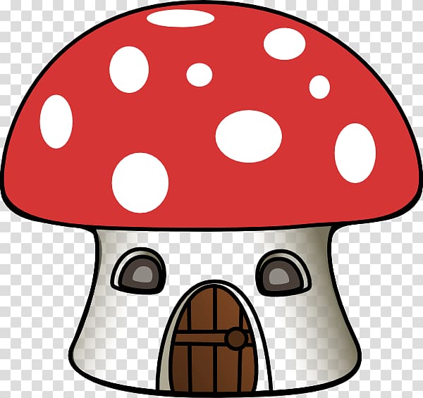 House Mushroom , Smurfs transparent background PNG clipart