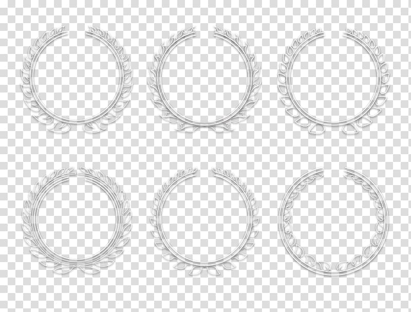 White Circle Area Angle Pattern, The simple but elegant white Wheat Rosette transparent background PNG clipart