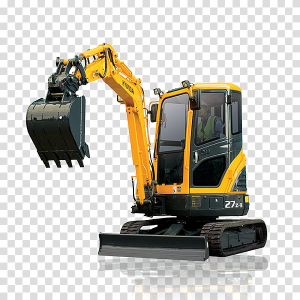 Excavator transparent background PNG clipart