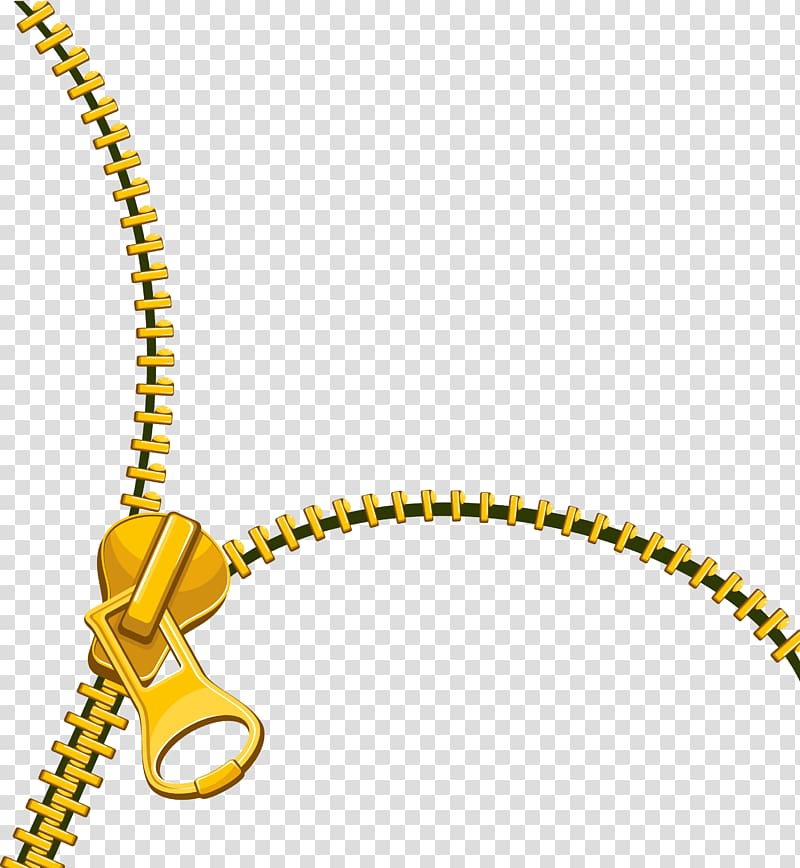 gold zipper , Zipper Gold, Gold zip fastener transparent background PNG clipart
