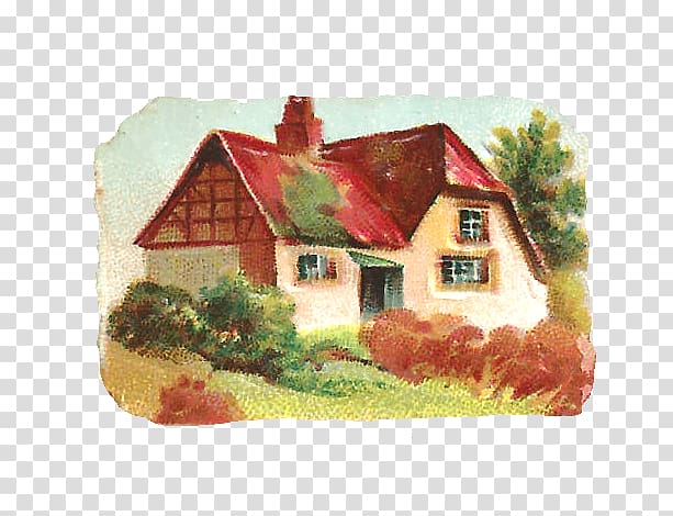 Cottage English country house , house transparent background PNG clipart