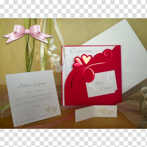 Red Paper Wedding Bomboniere Greeting & Note Cards, passionate party transparent background PNG clipart