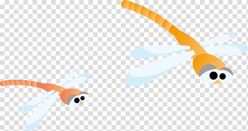 Cartoon Dragonfly transparent background PNG clipart