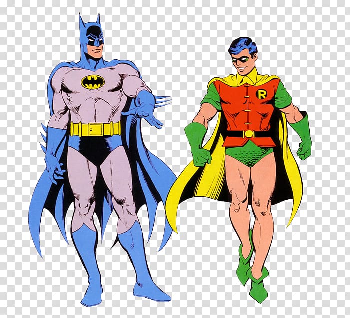 Batman and Robin art, Robin Batman Nightwing Batgirl Joker, Batman And Robin transparent background PNG clipart