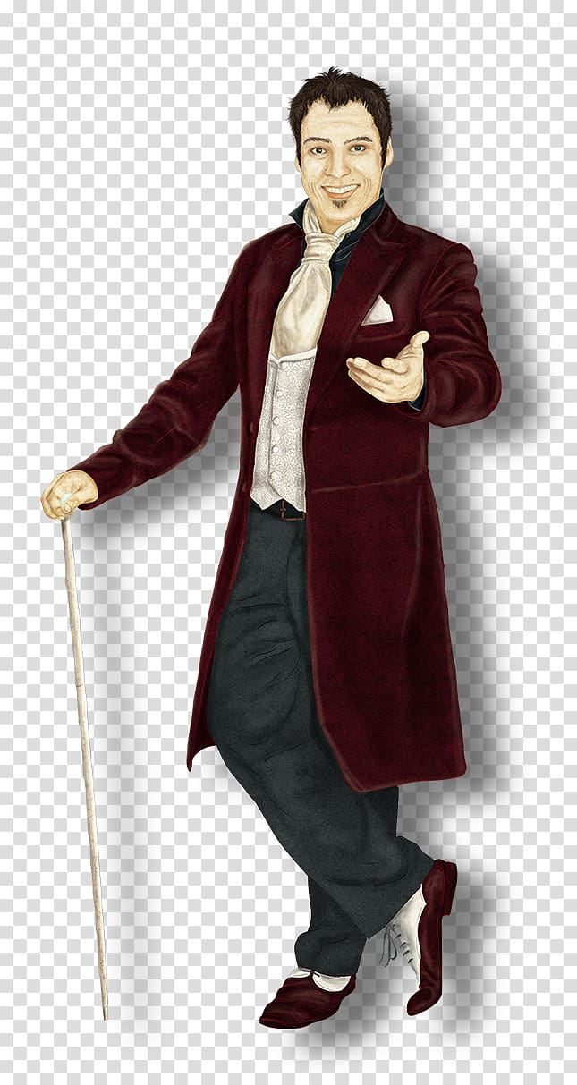 Robe Clothing Trench coat Outerwear Suit, gentleman transparent background PNG clipart