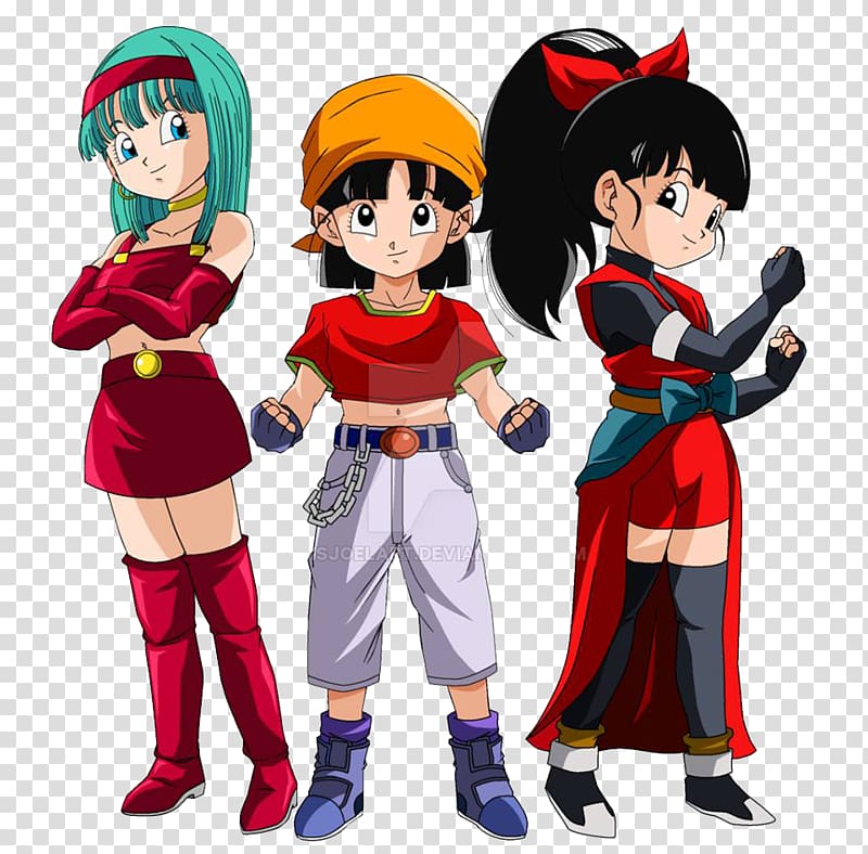 Pan Bulla Goku Bulma Trunks Goku Transparent Background Png Clipart