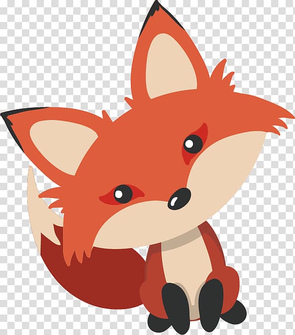 orange and brown fox , Cartoon FOX Illustration, Fox pattern transparent background PNG clipart