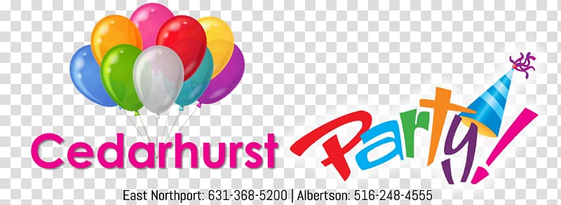 Balloon BoPET Logo Cedarhurst Party Birthday, balloon transparent background PNG clipart