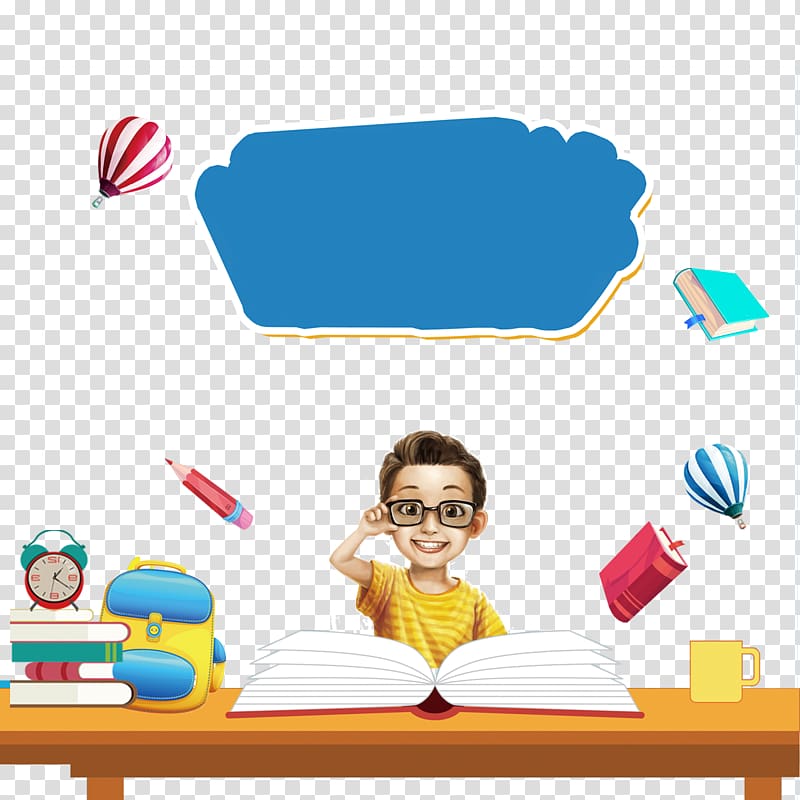 boy reading the book, Computer file, Happy to learn the little boy transparent background PNG clipart
