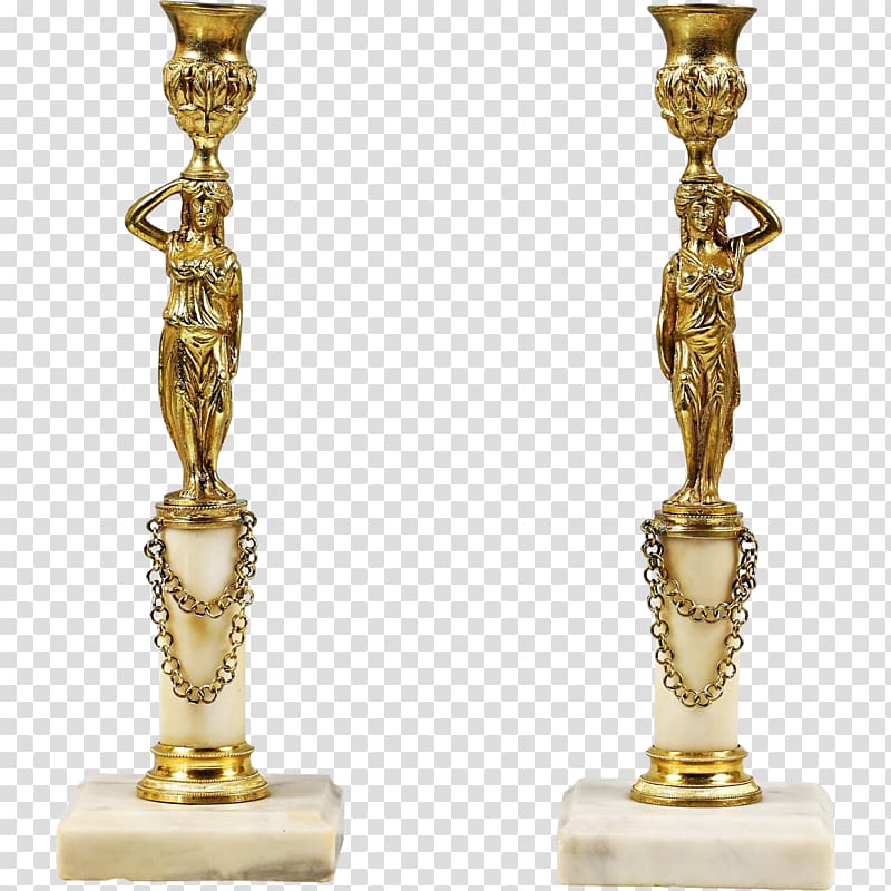 Candlestick Brass Champlevé Bronze, Brass transparent background PNG clipart