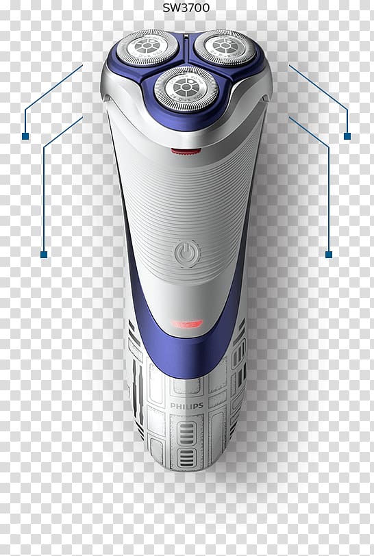 R2-D2 Electric Razors & Hair Trimmers Star Wars Norelco Shaving, r2d2 transparent background PNG clipart