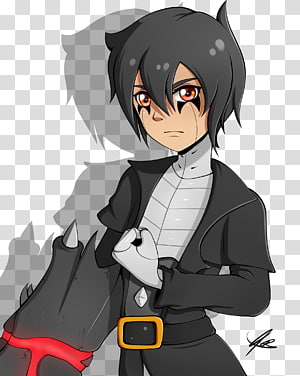 Black hair Mangaka Anime Character, Anime transparent background PNG clipart thumbnail