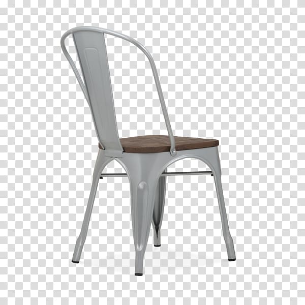 Chair Metal Wood Table Furniture, timber battens seating top view transparent background PNG clipart