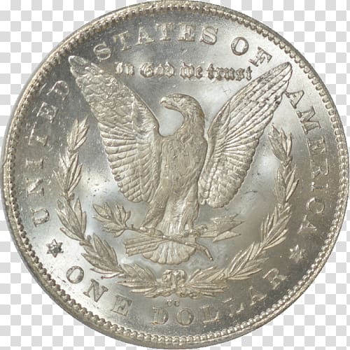 Quarter Silver Morgan dollar United States Dollar Coin, Morgan Dollar transparent background PNG clipart