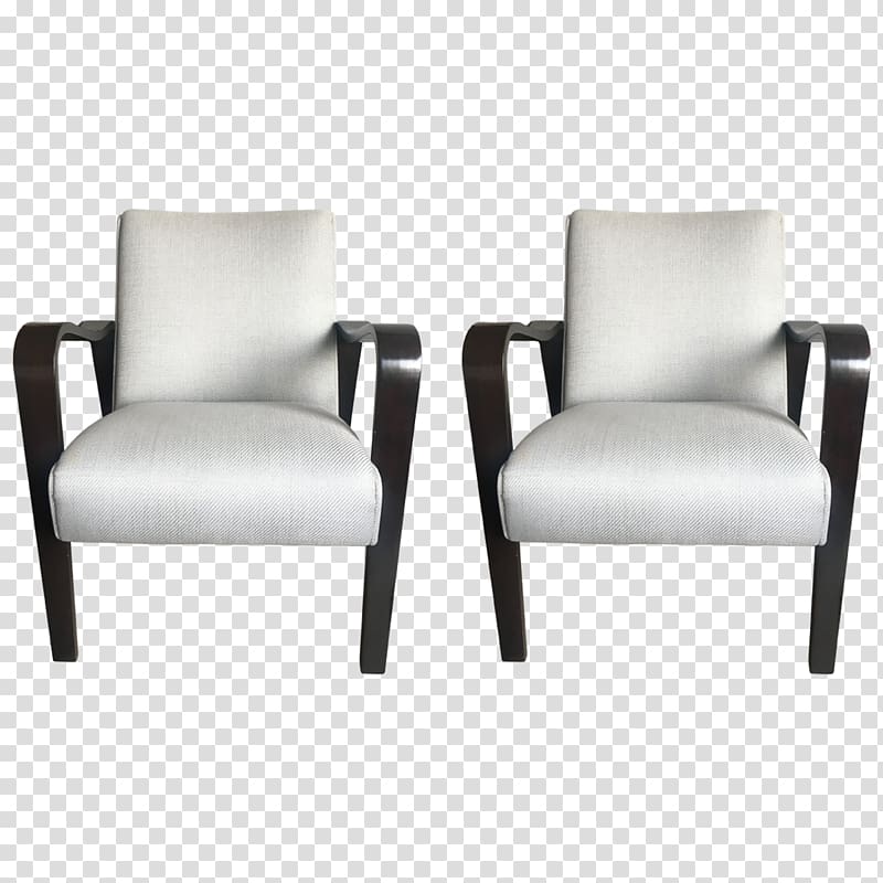 Club chair Comfort Armrest, modern chair transparent background PNG clipart