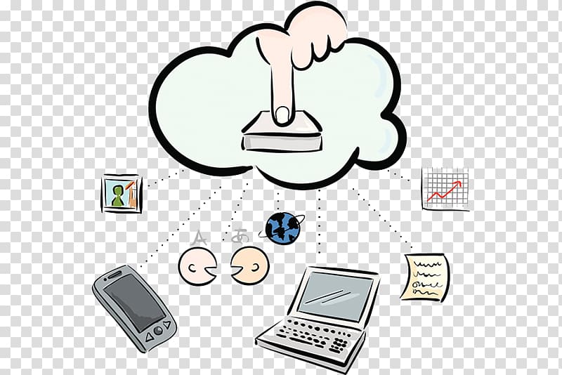 Drawing Information and Communications Technology, Click the button transparent background PNG clipart