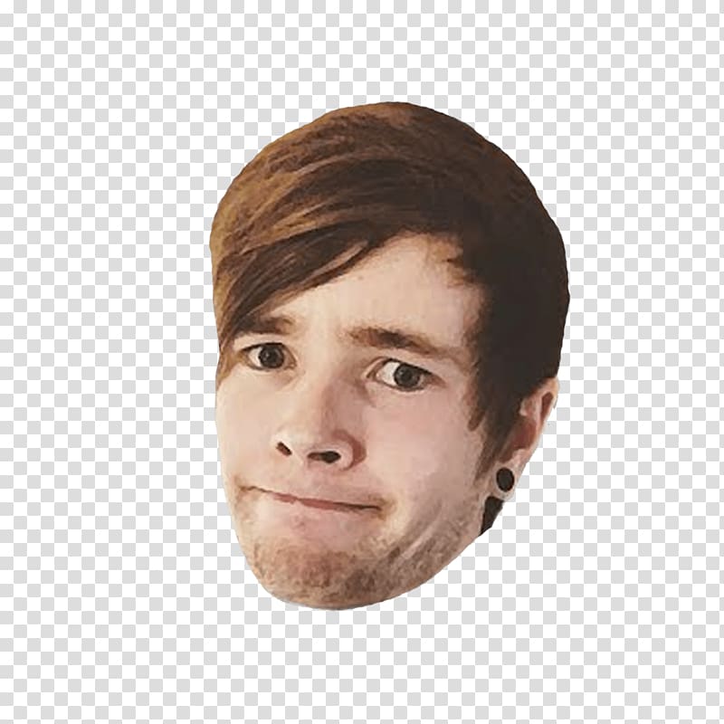 Man Face Dantdm Face Transparent Background Png Clipart Hiclipart - dantdm played live as a rich youtuber roblox