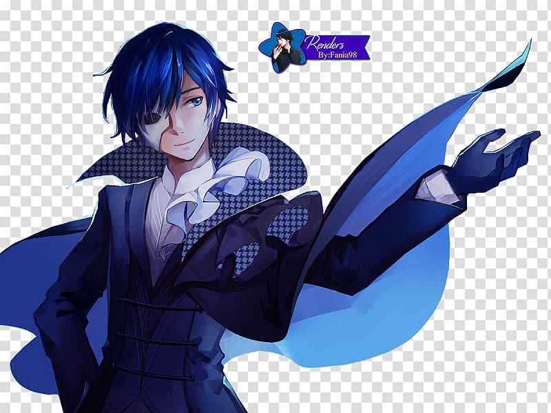 Anime Hatsune Miku Project Diva F Kaito Vocaloid, Anime transparent background PNG clipart