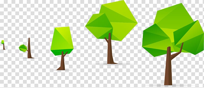 Tree Low poly , child taekwondo poster material transparent background PNG clipart