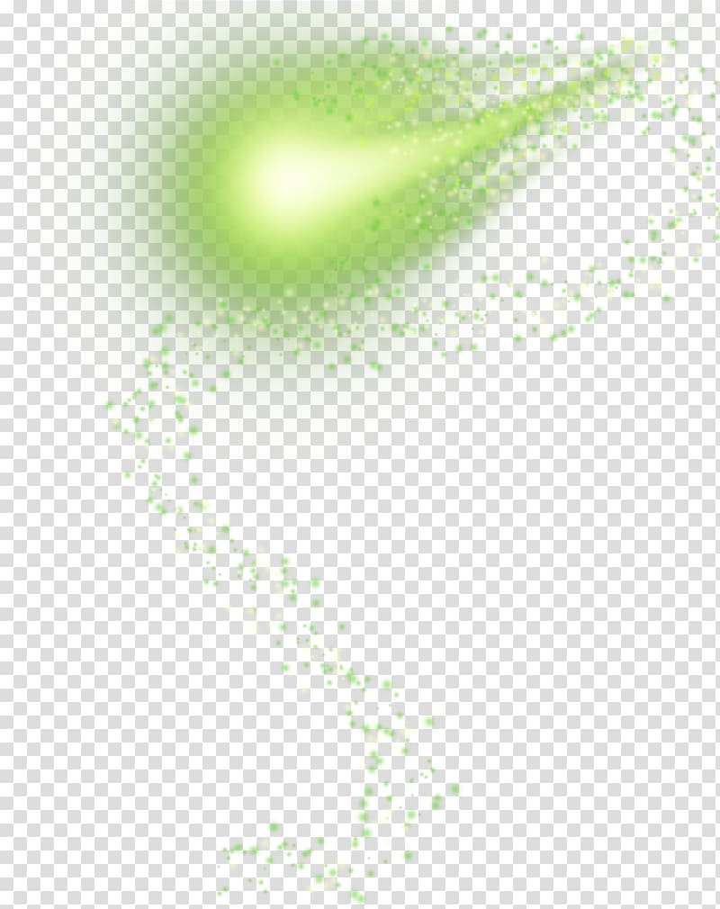 green illustration, Light Green, Light effect transparent background PNG clipart