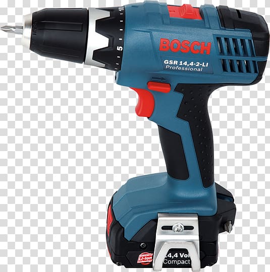 Bosch Professional GSR 14,4-2 Li Cordless drill 14.4 V 1.5 Ah Li-io Augers Robert Bosch GmbH Tool, Electronic Serial Number transparent background PNG clipart