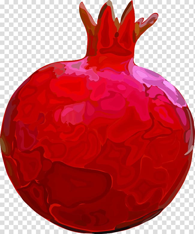 Fruit Red Pomegranate Cartoon, pomegranate transparent background PNG