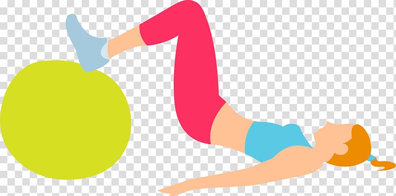 Training Yoga Physical therapy, yoga ball resume training transparent background PNG clipart