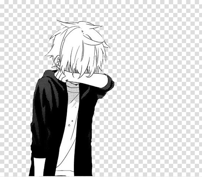 Anime Drawing Manga Sadness, Anime transparent background PNG clipart