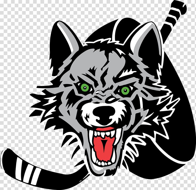Chicago Wolves American Hockey League Milwaukee Admirals Grand Rapids Griffins, big bad wolf transparent background PNG clipart