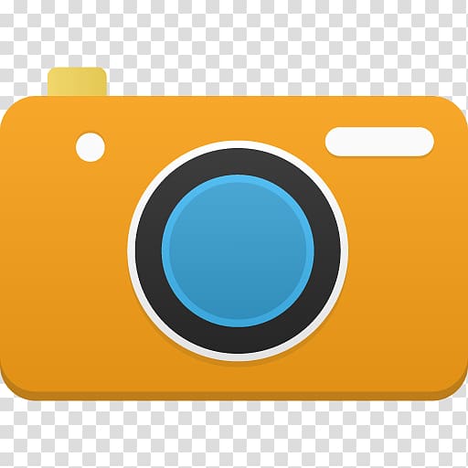 yellow, blue, and black camera illustration, electric blue yellow orange, Camera transparent background PNG clipart