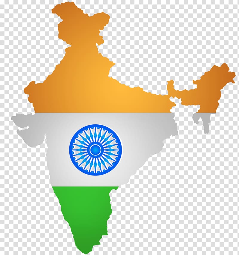India Blank map, India transparent background PNG clipart