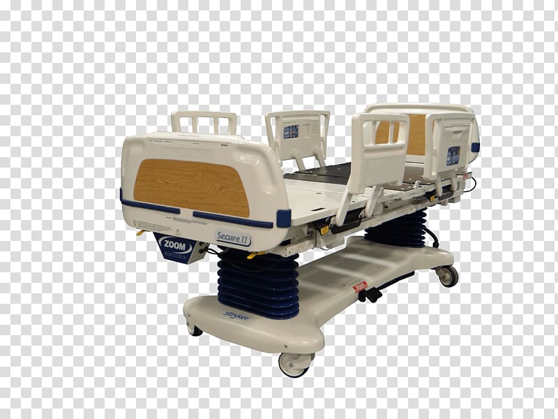 Hospital bed Bedside Tables Stryker Corporation Medical Equipment, bed transparent background PNG clipart