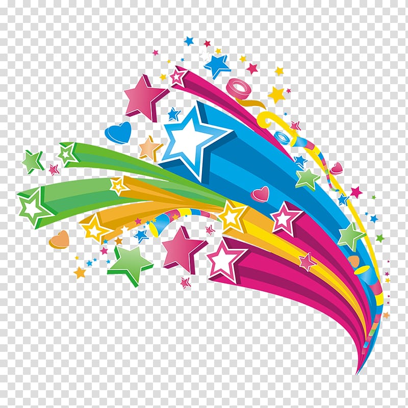 Party , Star perspective trend of design elements transparent background PNG clipart