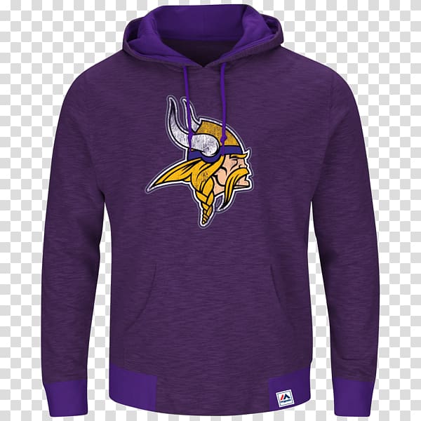 Hoodie Minnesota Vikings NFL regular season Jersey, Majestic Athletic transparent background PNG clipart