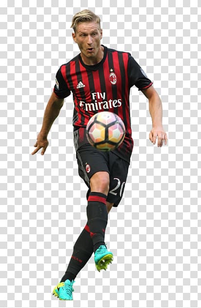 Lucas Biglia A.C. Milan Serie A Football player, soccer fans transparent background PNG clipart