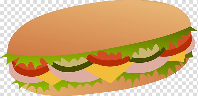 Submarine sandwich Tuna fish sandwich Italian sandwich Ham and cheese sandwich , Sandwich transparent background PNG clipart