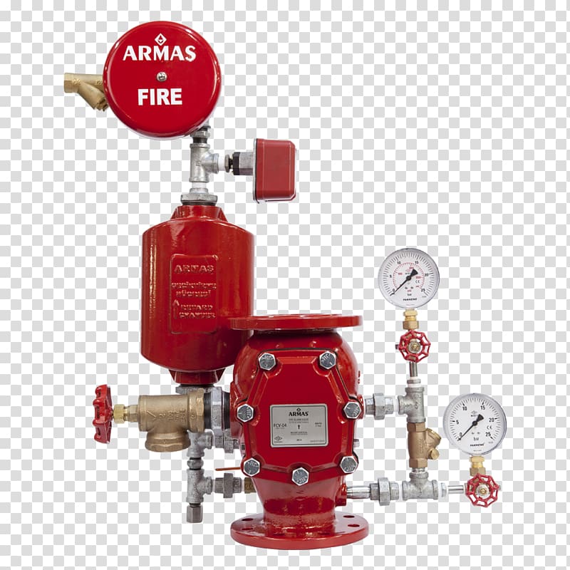 Check valve Fire sprinkler system Fire protection Fire alarm system, gong transparent background PNG clipart