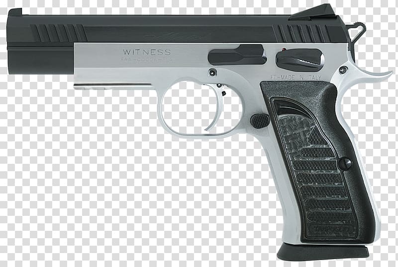 CZ 75 Tanfoglio T95 European American Armory Pistol, Handgun transparent background PNG clipart