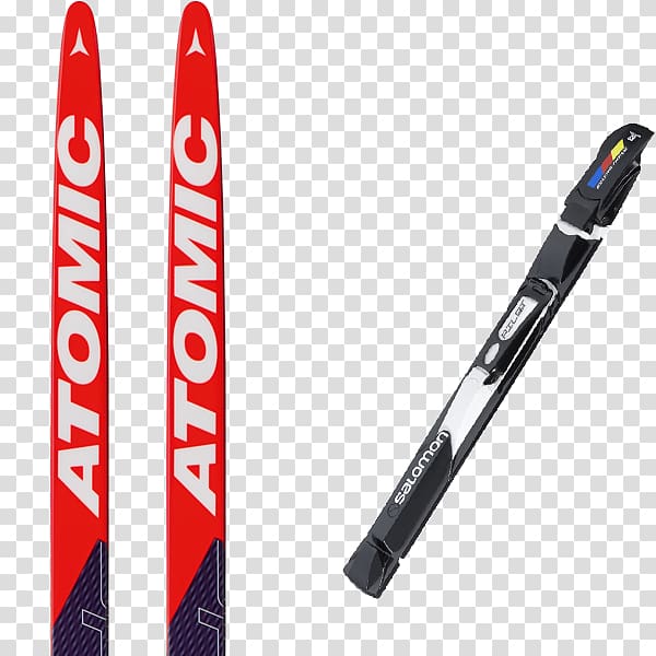 Ski Bindings Atomic Skis Cross-country skiing Langlaufski, skiing transparent background PNG clipart