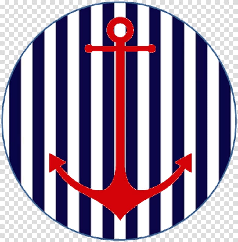 Paper Sticker Label Logo, sea anchor transparent background PNG clipart