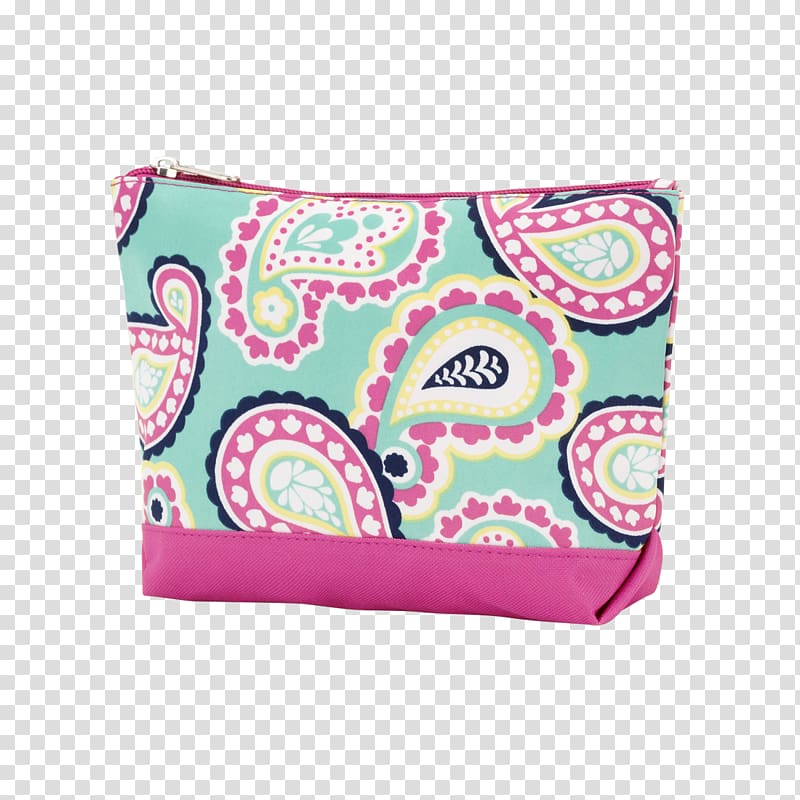 Paisley Bag Cosmetics Monogram Fashion, embroidered envelopes transparent background PNG clipart
