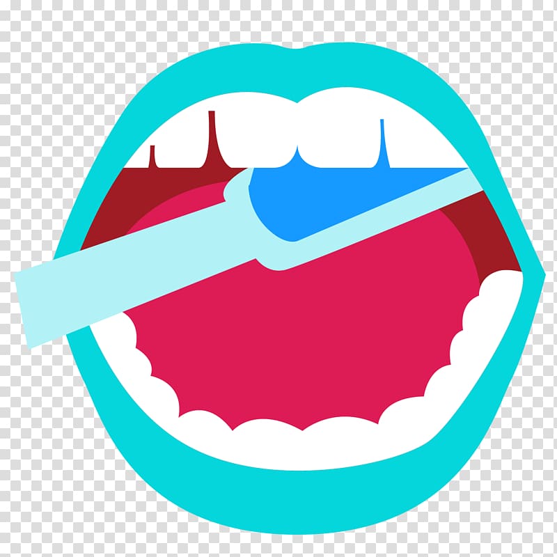 Toothbrush Mouth, cartoon mouth to the teeth to brush your teeth transparent background PNG clipart