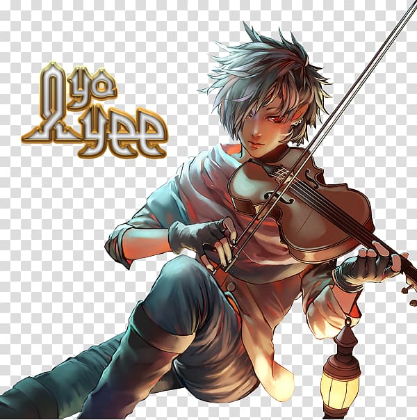 Violin Anime Cello Fiddle Manga, violin transparent background PNG clipart