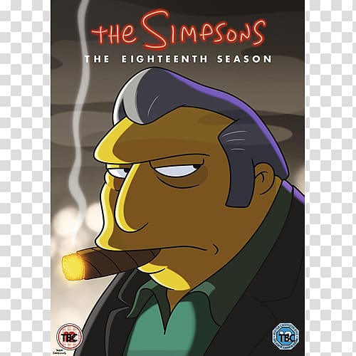 The Simpsons, Season 18 Blu-ray disc DVD Television show The Simpsons, Season 15, dvd transparent background PNG clipart
