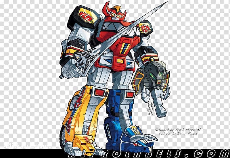 Zord Power Rangers Work of art Commission, Power Rangers transparent background PNG clipart