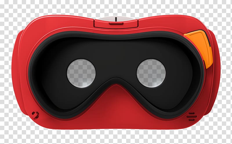 Virtual reality headset View-Master Google Cardboard Toy, VR headset transparent background PNG clipart