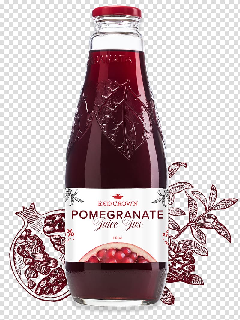 Pomegranate juice Liqueur Cranberry juice, fresh pomegranate transparent background PNG clipart