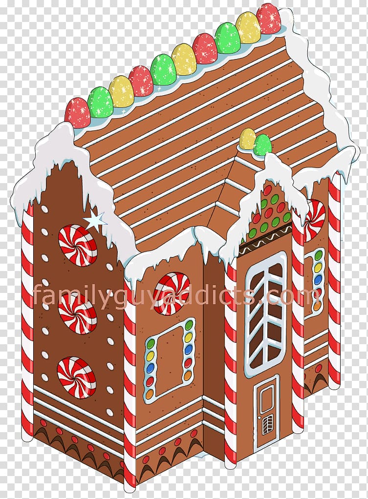 Gingerbread house Lebkuchen Candy cane The Gingerbread Man Macaroon, christmas transparent background PNG clipart