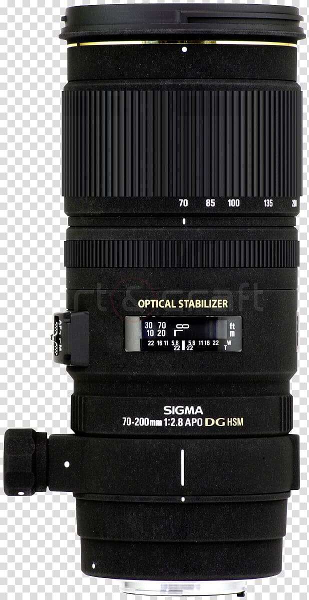 Canon EF lens mount Sigma 70-200mm f/2.8 EX DG OS HSM lens Camera lens Sigma Corporation Aperture, camera lens transparent background PNG clipart
