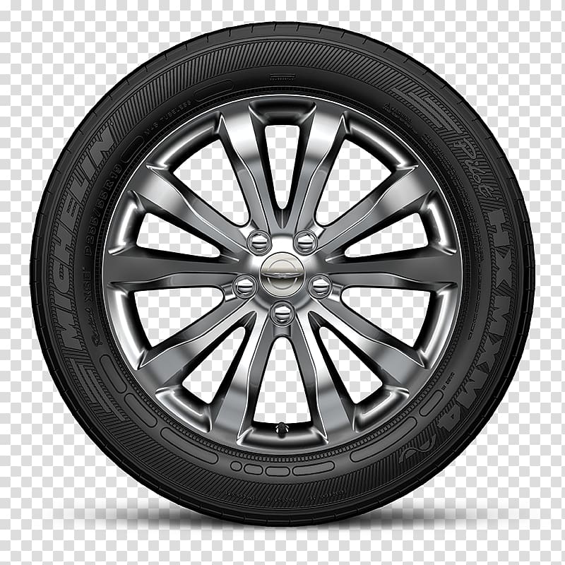 Alloy wheel Car Tire, car wheel transparent background PNG clipart